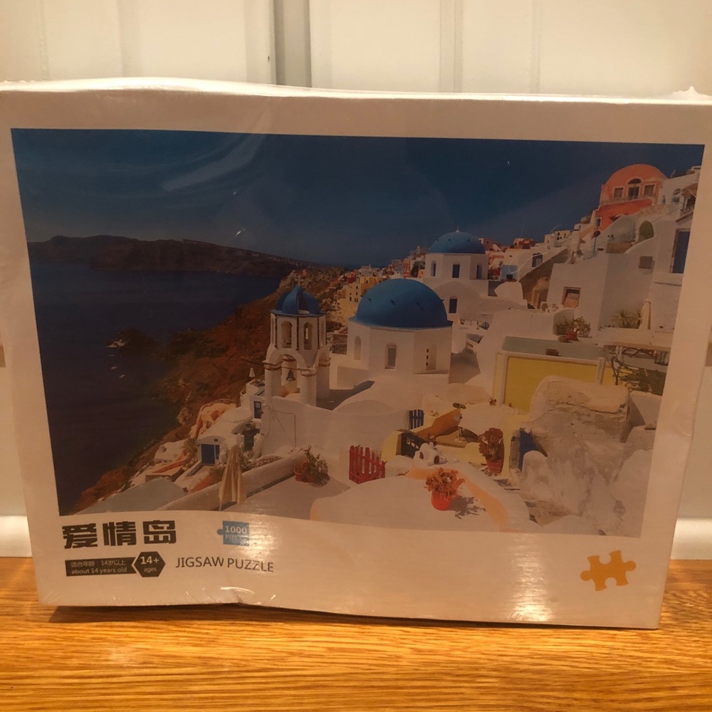 1000 piece never opened Jigsaw puzzle of Greece